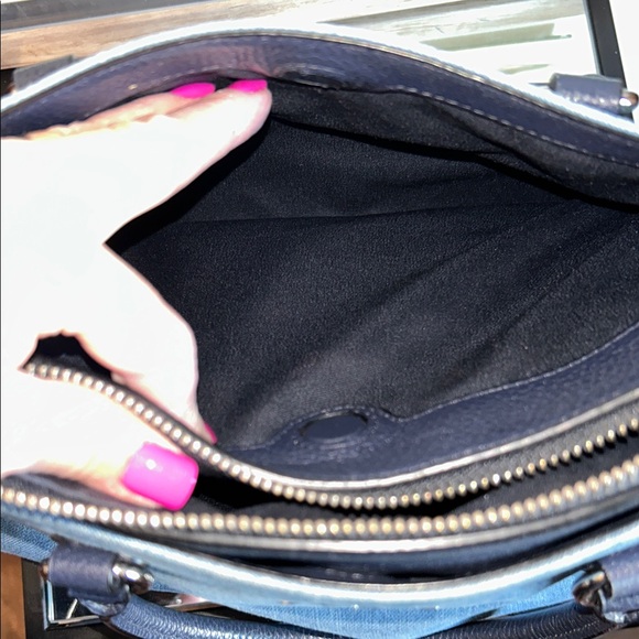 Coach Denim Blue Tote Bag - Picture 15 of 16